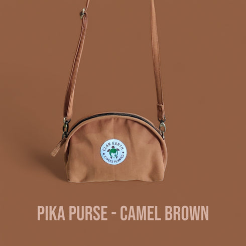 Pika Purse - Camel Brown